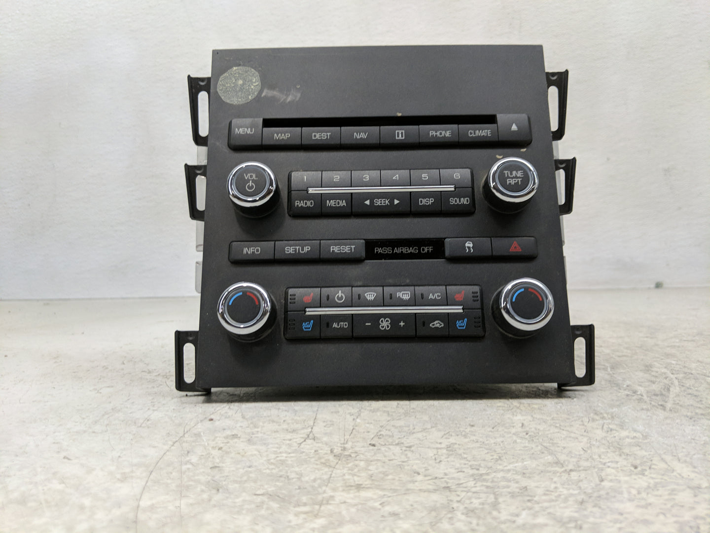 2010 Lincoln Mkz Radio AM FM Cd Player Receiver Replacement P/N:9H6T 18K931DD 9H6T 19C156DC, 9H6T 19C156 DB Fits OEM Used Au