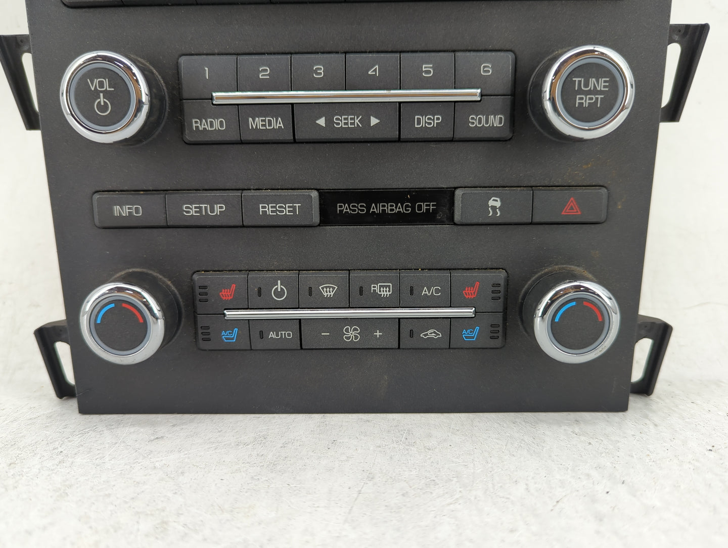 2010-2010 Lincoln Mkz Radio Control Panel - Oemusedautoparts1.com