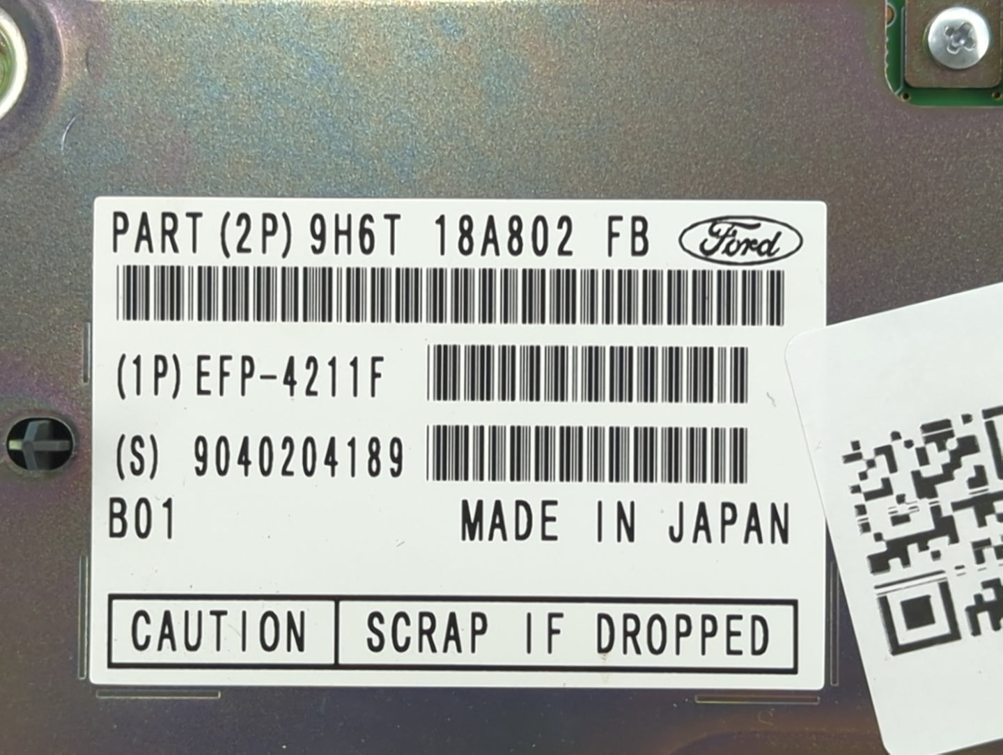 2010-2010 Lincoln Mkz Radio Control Panel - Oemusedautoparts1.com