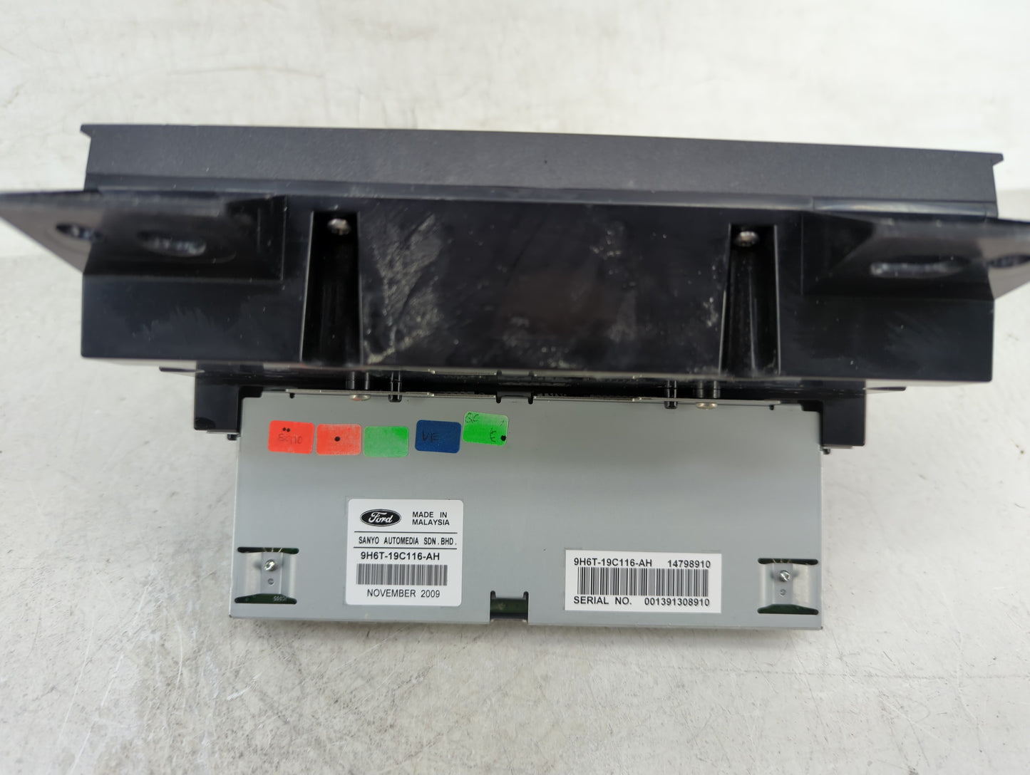 2010-2012 Lincoln Mkz Radio AM FM Cd Player Receiver Replacement P/N:9H6T-19C116-AH Fits Fits 2010 2011 2012 OEM Used Auto P