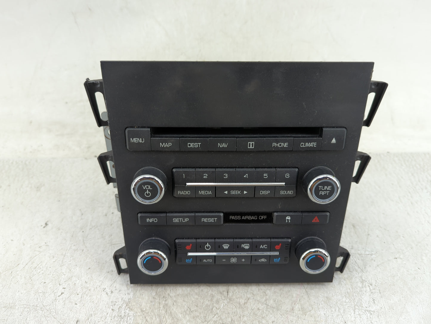 2010 Lincoln Mkz Radio AM FM Cd Player Receiver Replacement P/N:9H6T 18K931DD Fits OEM Used Auto Parts - Oemusedautoparts1.c