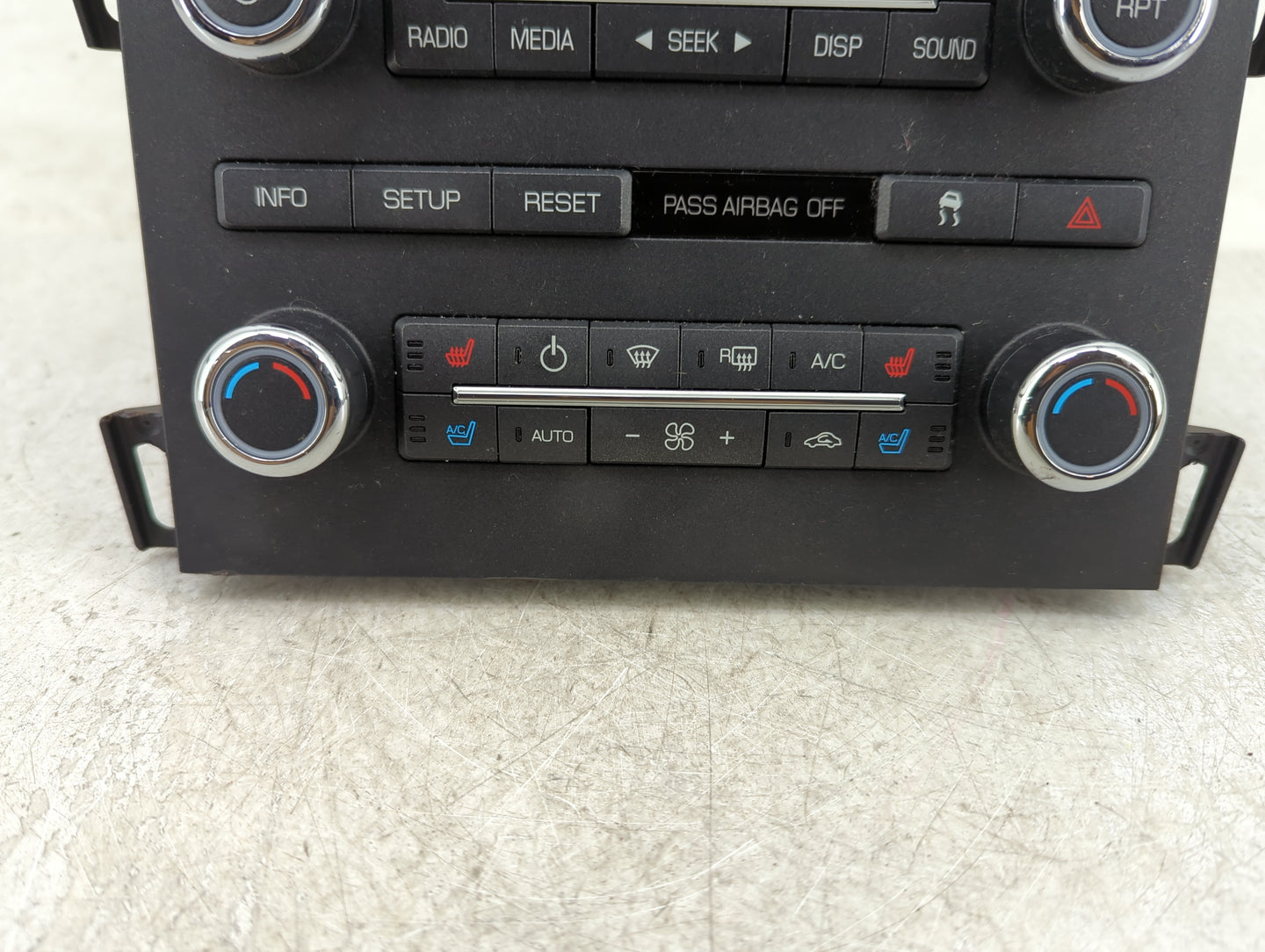 2010 Lincoln Mkz Radio AM FM Cd Player Receiver Replacement P/N:9H6T 18K931DD Fits OEM Used Auto Parts - Oemusedautoparts1.c