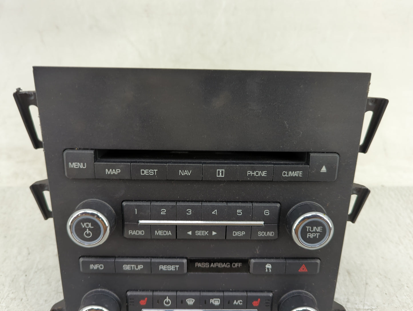 2010 Lincoln Mkz Radio AM FM Cd Player Receiver Replacement P/N:9H6T 18K931DD Fits OEM Used Auto Parts - Oemusedautoparts1.c