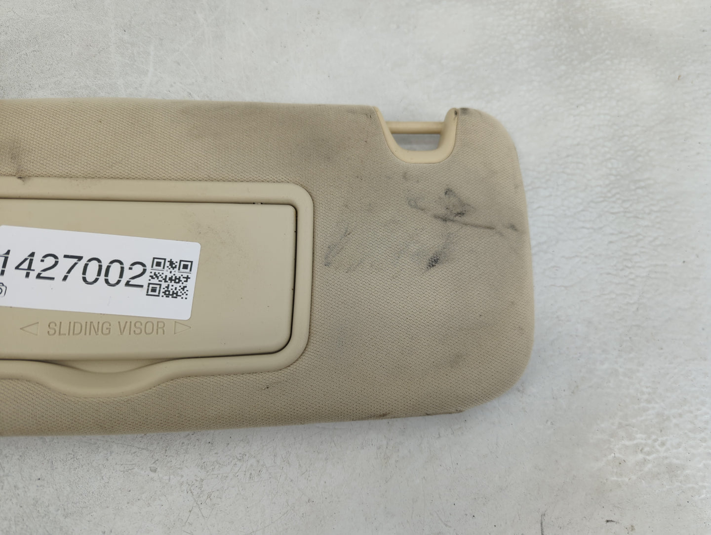2010-2012 Lincoln Mkz Sun Visor Shade Replacement Driver Left Mirror Fits Fits 2010 2011 2012 OEM Used Auto Parts - Oemuseda