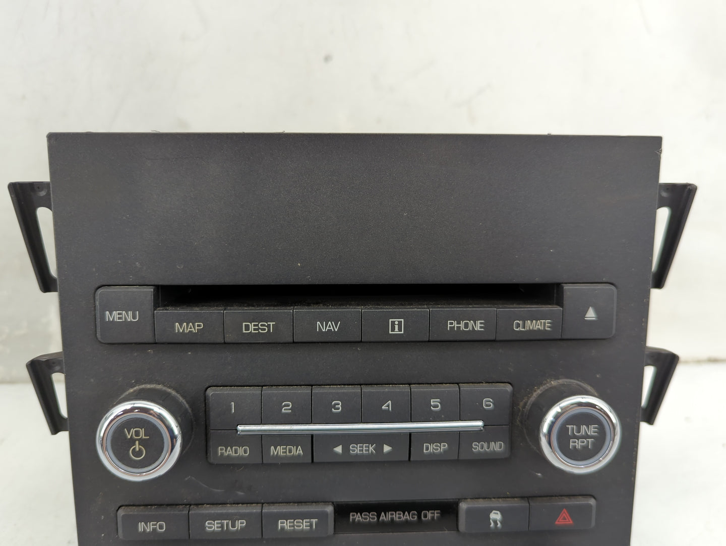 2010 Lincoln Mkz Radio AM FM Cd Player Receiver Replacement P/N:9H6T-18K931-DC 9H6T-18C156-DB, NAU-4204 Fits OEM Used Auto P
