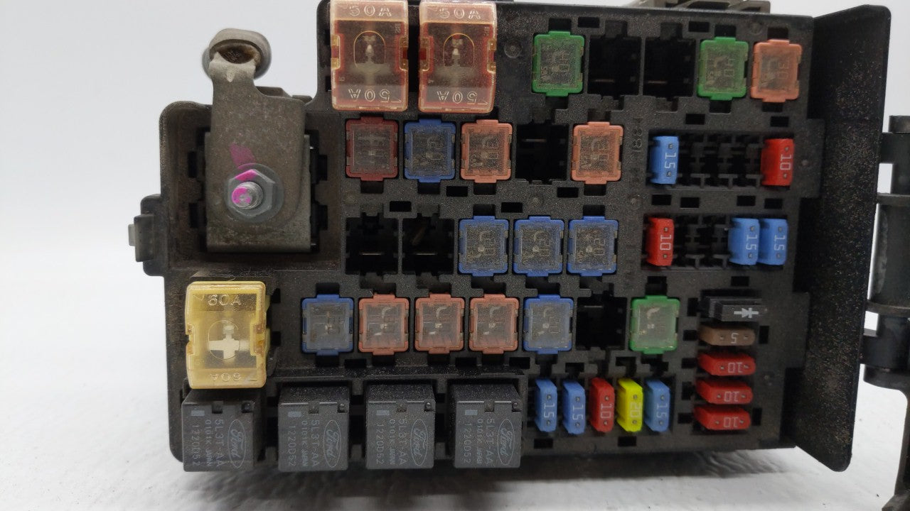 2011-2012 Lincoln Mkz Fusebox Fuse Box Panel Relay Module P/N:AE5T-14290-AAE5T-14A003-BA Fits Fits 2010 2011 2012 OEM Used A