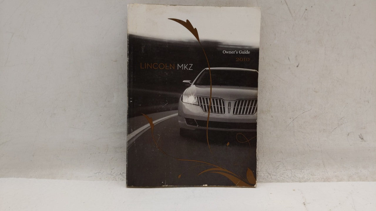 2010 Lincoln Mkz Owners Manual Book Guide OEM Used Auto Parts - Oemusedautoparts1.com