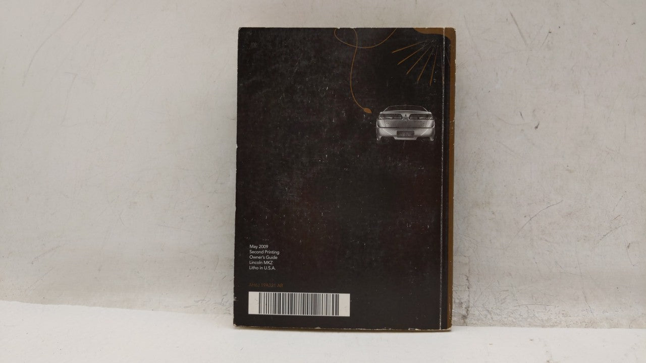 2010 Lincoln Mkz Owners Manual Book Guide OEM Used Auto Parts - Oemusedautoparts1.com