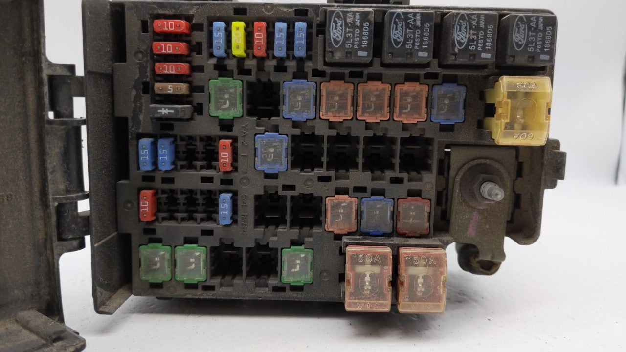 2011-2012 Lincoln Mkz Fusebox Fuse Box Panel Relay Module P/N:AE5T-14290-A AE5T-14A003-BA Fits Fits 2010 2011 2012 OEM Used 