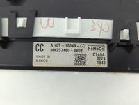 2010 Lincoln Mkz Instrument Cluster Speedometer Gauges P/N:AH6T-10849-CC Fits OEM Used Auto Parts - Oemusedautoparts1.com