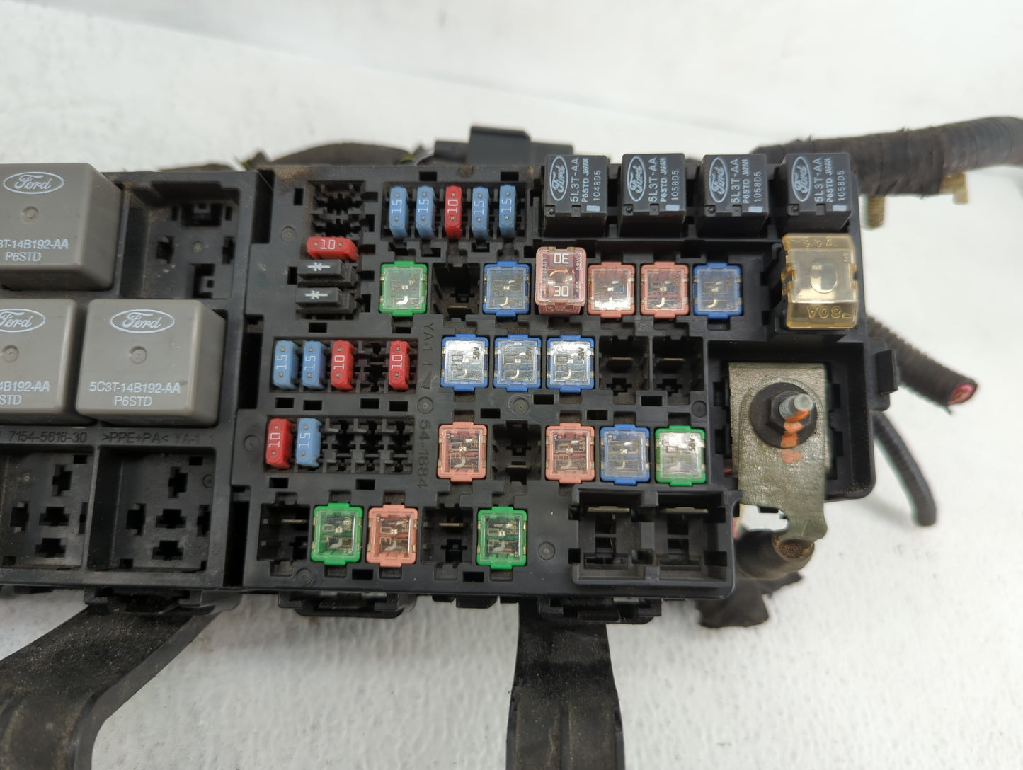 2007-2010 Lincoln Mkz Fusebox Fuse Box Panel Relay Module P/N:AH6T-14290-B 9H61-14290-B Fits Fits 2007 2008 2009 2010 OEM Us