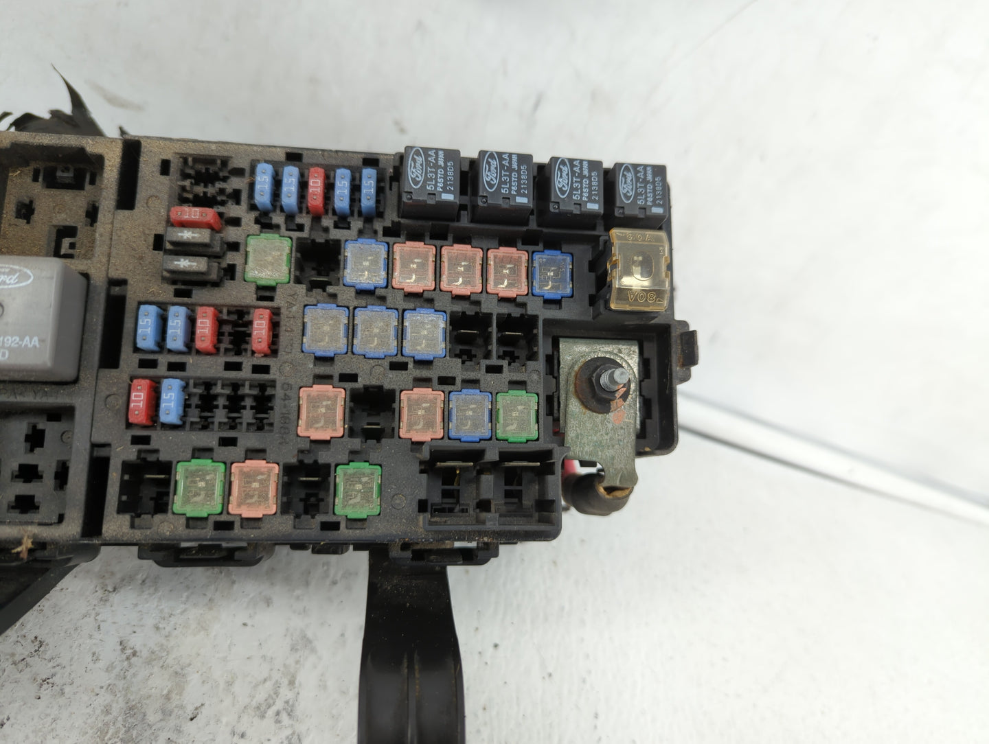 2007-2010 Lincoln Mkz Fusebox Fuse Box Panel Relay Module P/N:AH6T-14290-B 9H61-14290-B Fits Fits 2007 2008 2009 2010 OEM Us