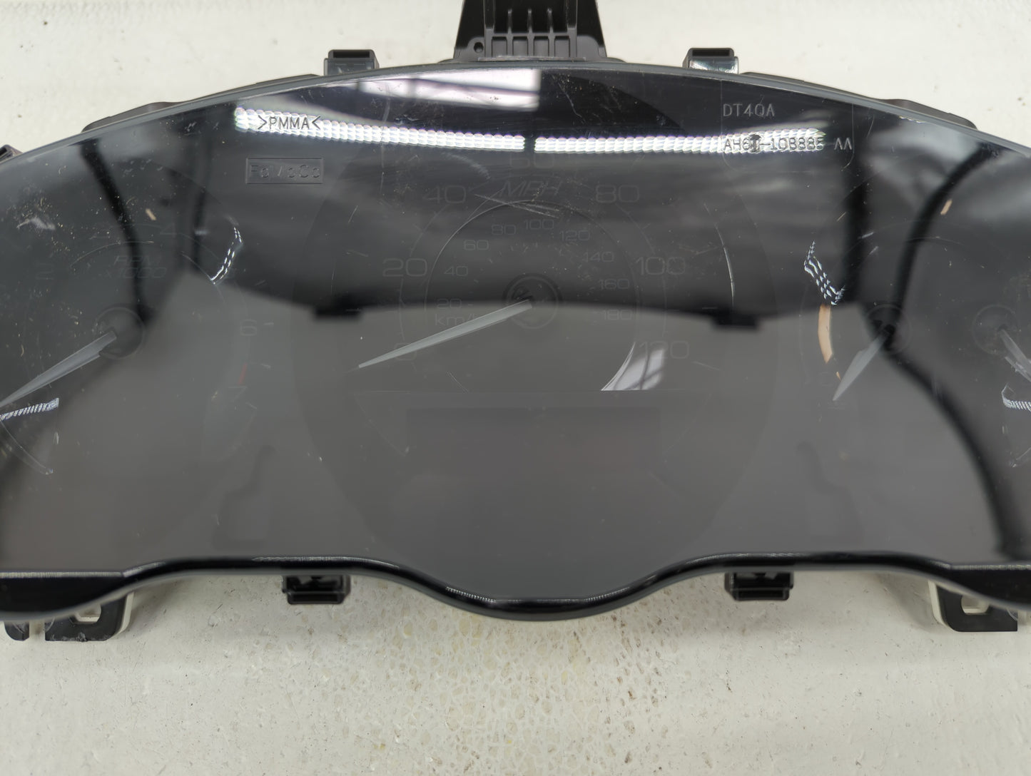 2010 Lincoln Mkz Instrument Cluster Speedometer Gauges P/N:EC2T-10849-AA AH6T-10849-CC Fits OEM Used Auto Parts - Oemusedaut