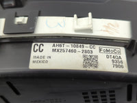 2010 Lincoln Mkz Instrument Cluster Speedometer Gauges P/N:EC2T-10849-AA AH6T-10849-CC Fits OEM Used Auto Parts - Oemusedaut