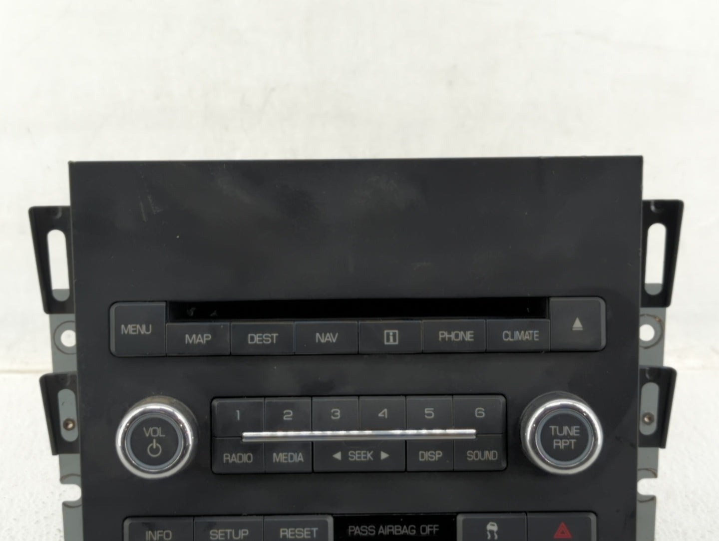 2010 Lincoln Mkz Radio AM FM Cd Player Receiver Replacement P/N:9H6T-19C156-DC 9H6T-19C156-DB Fits OEM Used Auto Parts - Oem