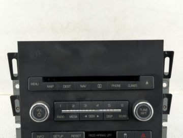 2010 Lincoln Mkz Radio AM FM Cd Player Receiver Replacement P/N:9H6T-19C156-DC 9H6T-19C156-DB Fits OEM Used Auto Parts