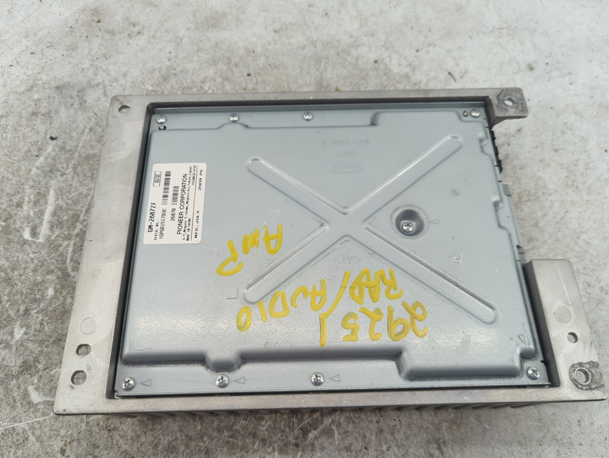 2010-2012 Lincoln Mkz Radio Speaker Amplifier - Oemusedautoparts1.com