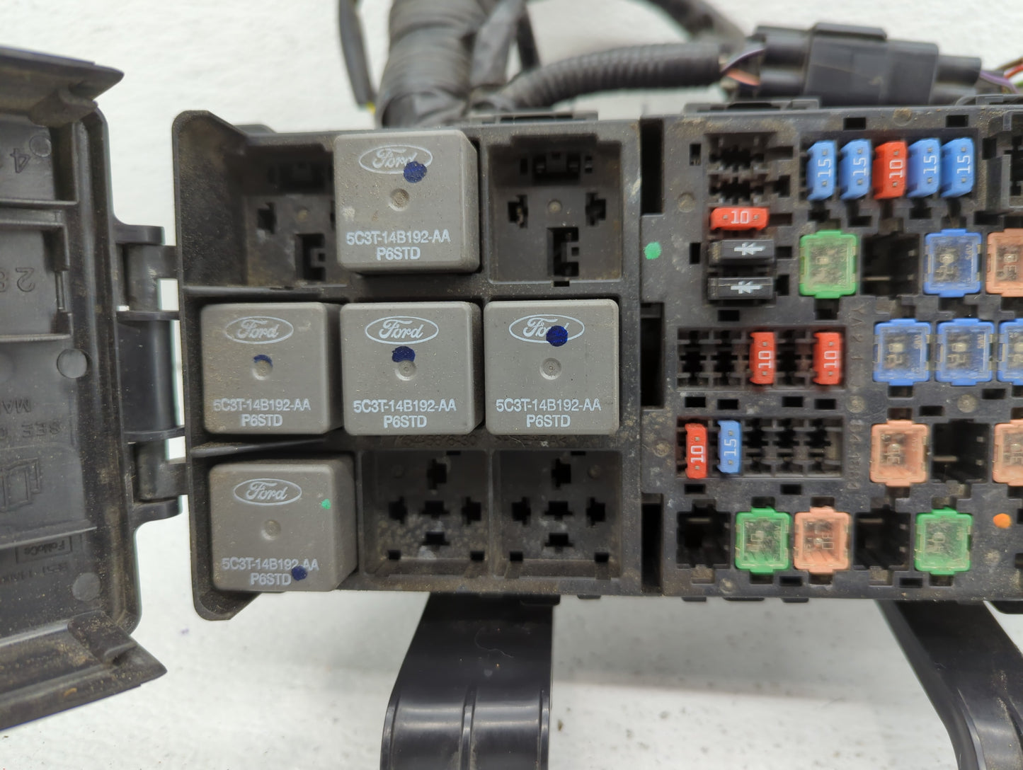 2007-2010 Lincoln Mkz Fusebox Fuse Box Panel Relay Module Fits Fits 2007 2008 2009 2010 OEM Used Auto Parts - Oemusedautopar