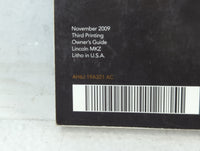 2010 Lincoln Mkz Owners Manual Book Guide P/N:AH6J 19A321 AC OEM Used Auto Parts - Oemusedautoparts1.com