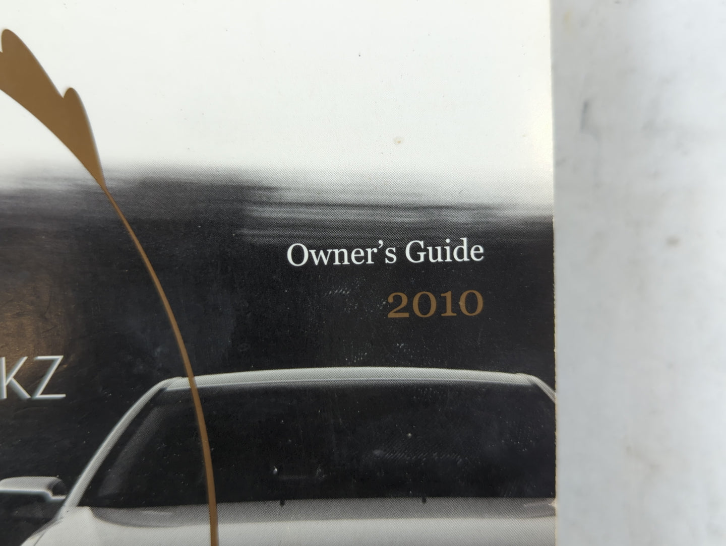 2010 Lincoln Mkz Owners Manual Book Guide P/N:AH6J 19A321 AA OEM Used Auto Parts - Oemusedautoparts1.com