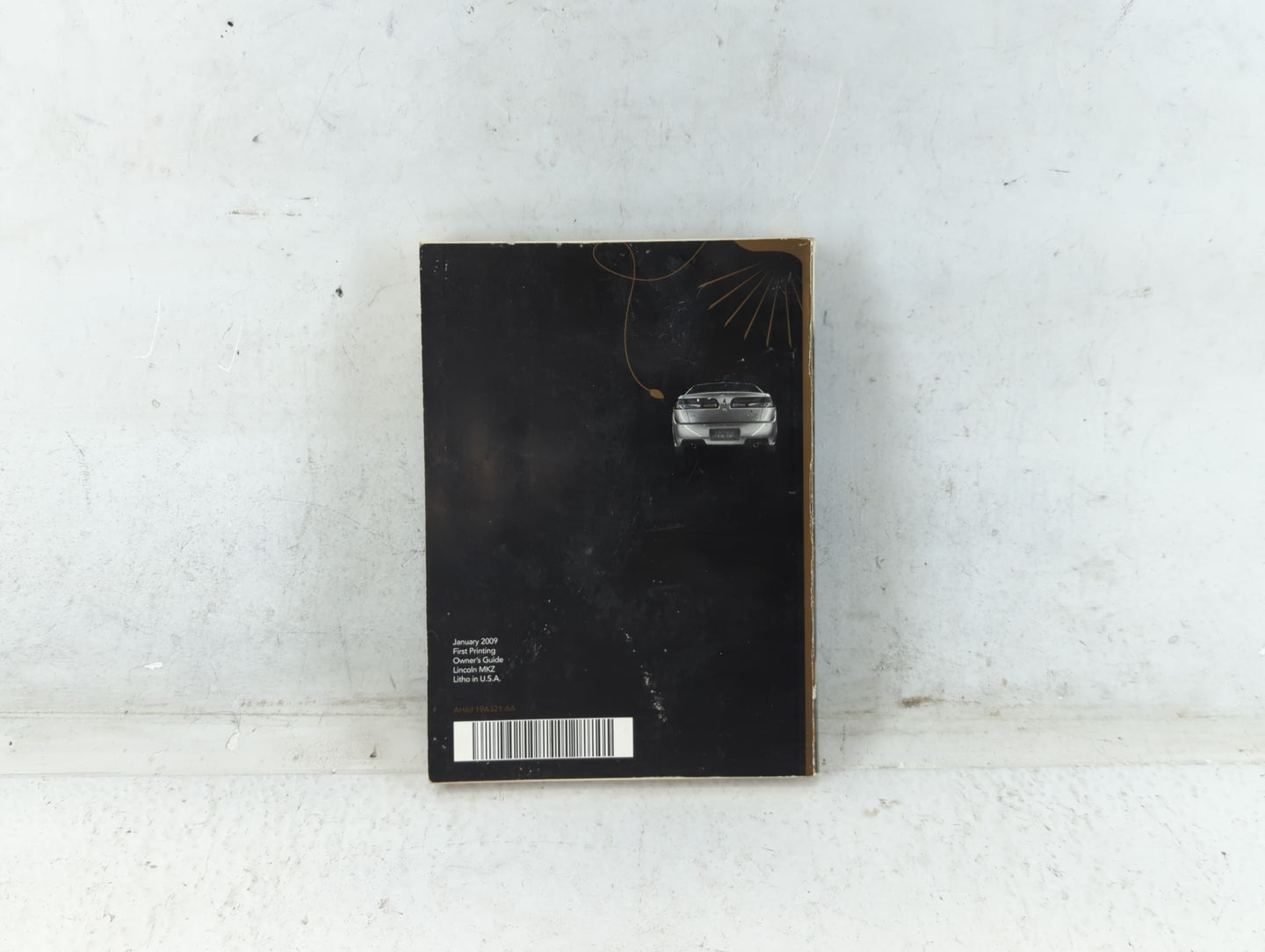 2010 Lincoln Mkz Owners Manual Book Guide P/N:AH6J 19A321 AA OEM Used Auto Parts - Oemusedautoparts1.com