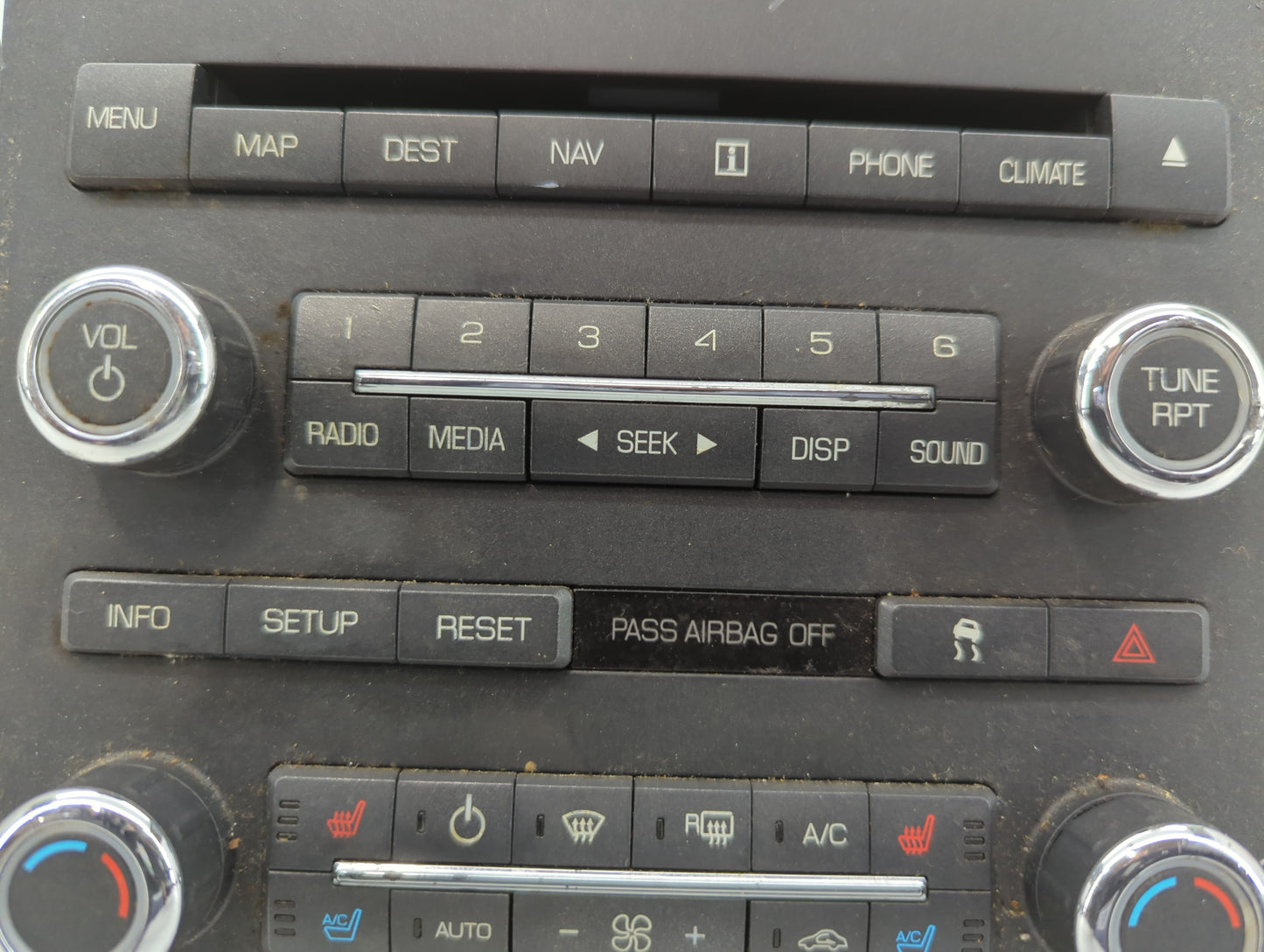 2010-2010 Lincoln Mkz Am Fm Cd Player Radio Receiver - Oemusedautoparts1.com