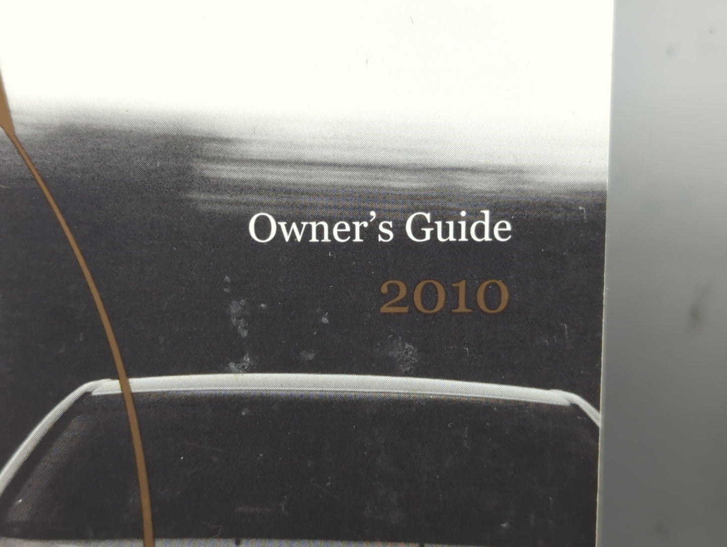 2010 Lincoln Mkz Owners Manual Book Guide P/N:AH6J 19A321 AB OEM Used Auto Parts - Oemusedautoparts1.com