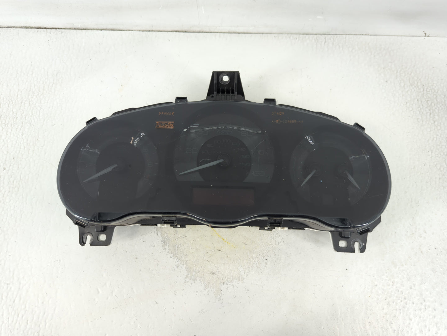 2010 Lincoln Mkz Instrument Cluster Speedometer Gauges P/N:AH6T-10489-CC Fits OEM Used Auto Parts - Oemusedautoparts1.com