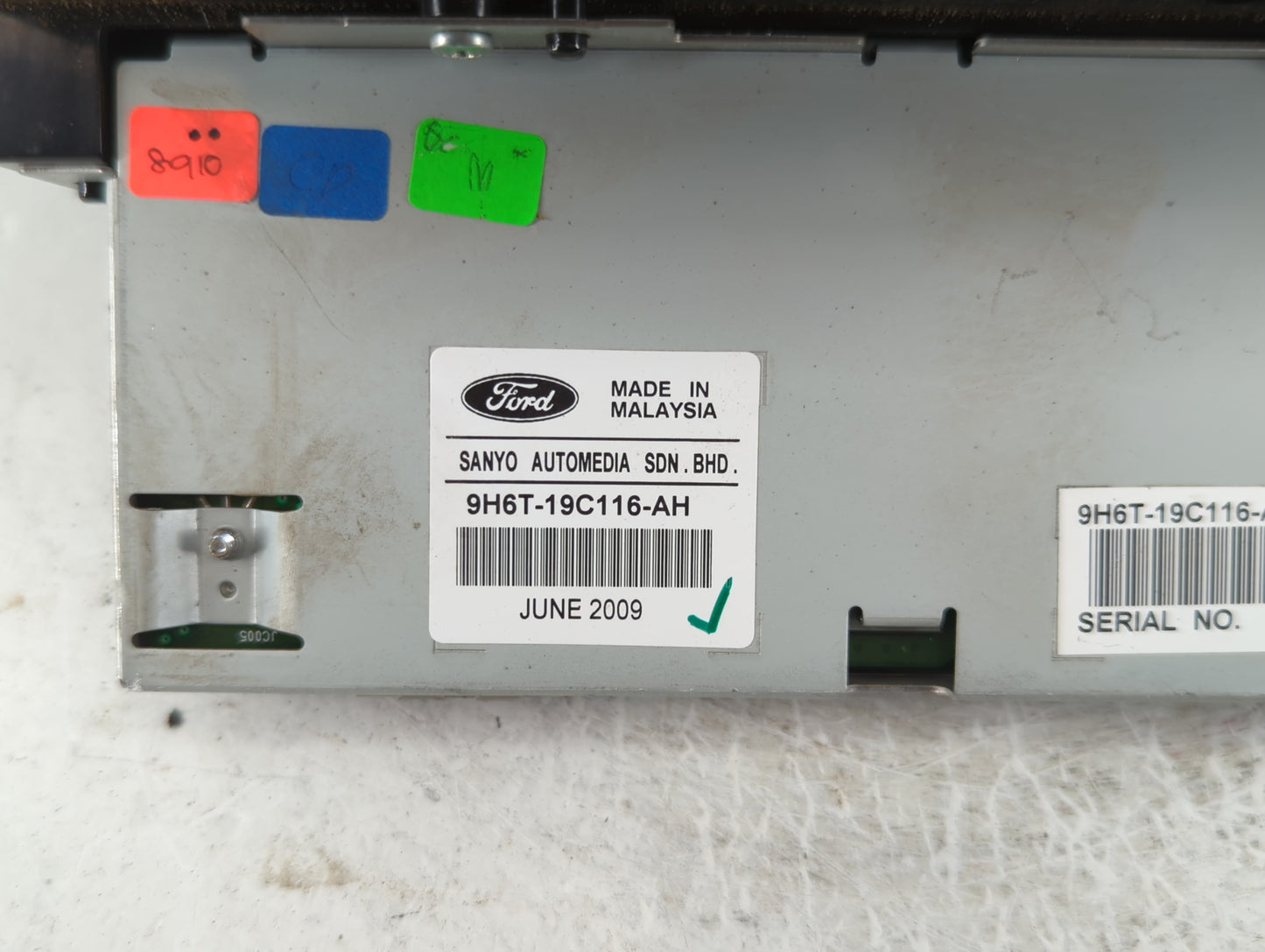 2010-2010 Lincoln Mkz Information Display Screen - Oemusedautoparts1.com