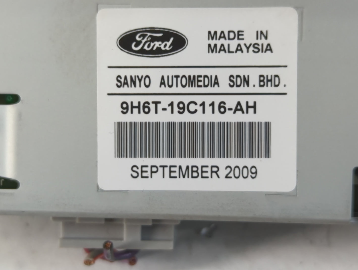 2010-2010 Lincoln Mkz Information Display Screen - Oemusedautoparts1.com