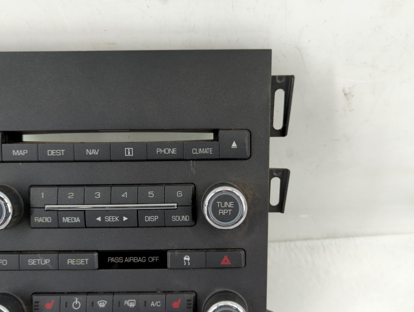 2010 Lincoln Mkz Radio AM FM Cd Player Receiver Replacement P/N:9H6T 18A802 FB Fits OEM Used Auto Parts - Oemusedautoparts1.