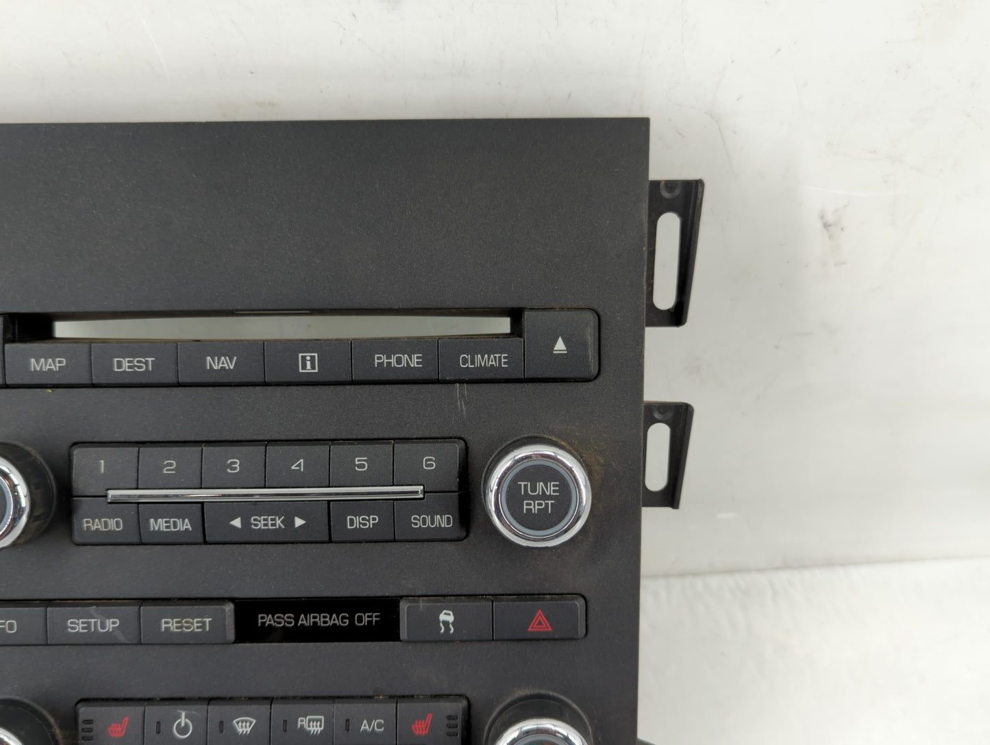 2010 Lincoln Mkz Radio AM FM Cd Player Receiver Replacement P/N:9H6T 18A802 FB Fits OEM Used Auto Parts - Oemusedautoparts1.