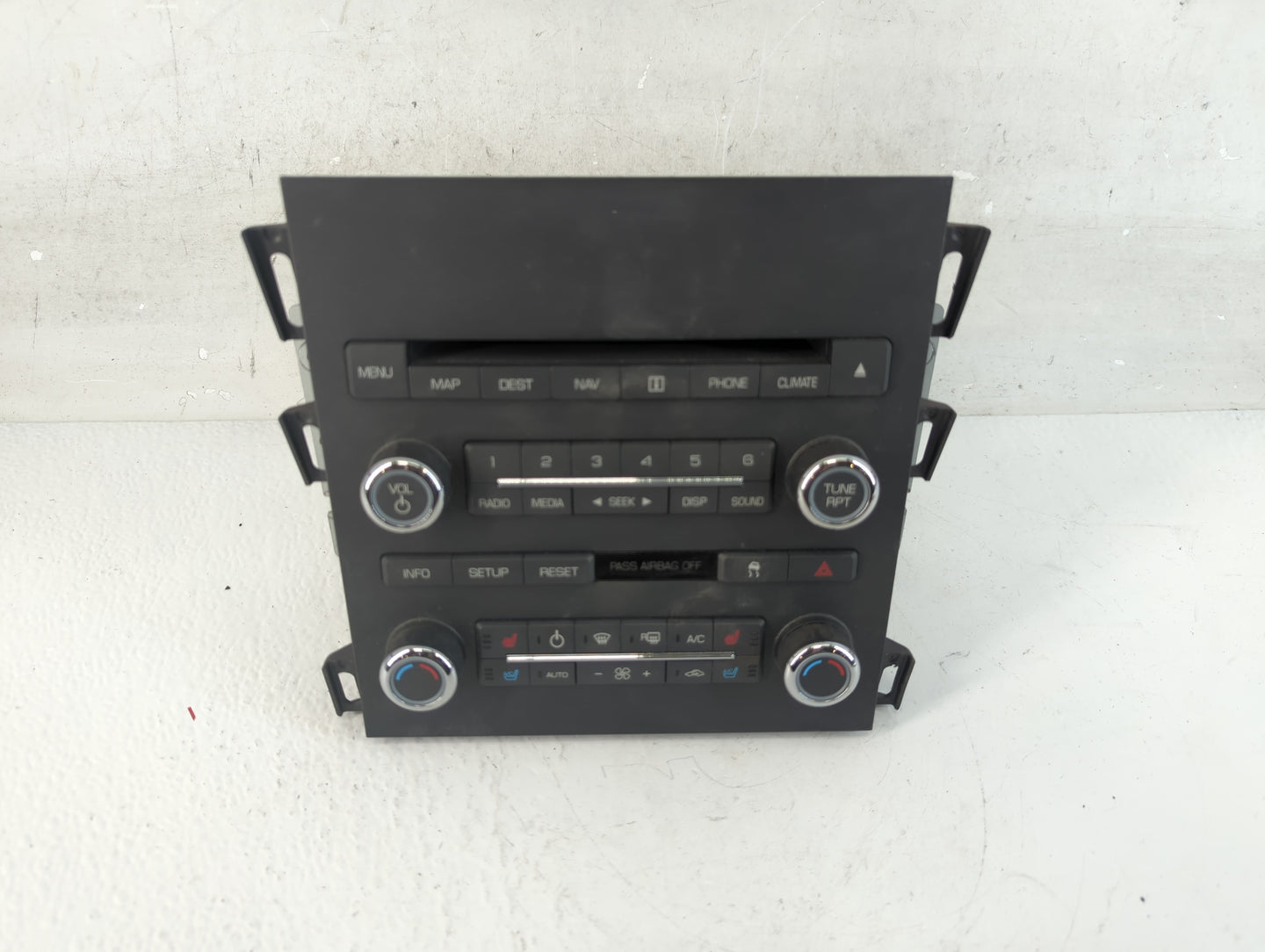 2010 Lincoln Mkz Radio AM FM Cd Player Receiver Replacement P/N:9H6T 18K931DC F11801317890428, NAU-4202 Fits OEM Used Auto P