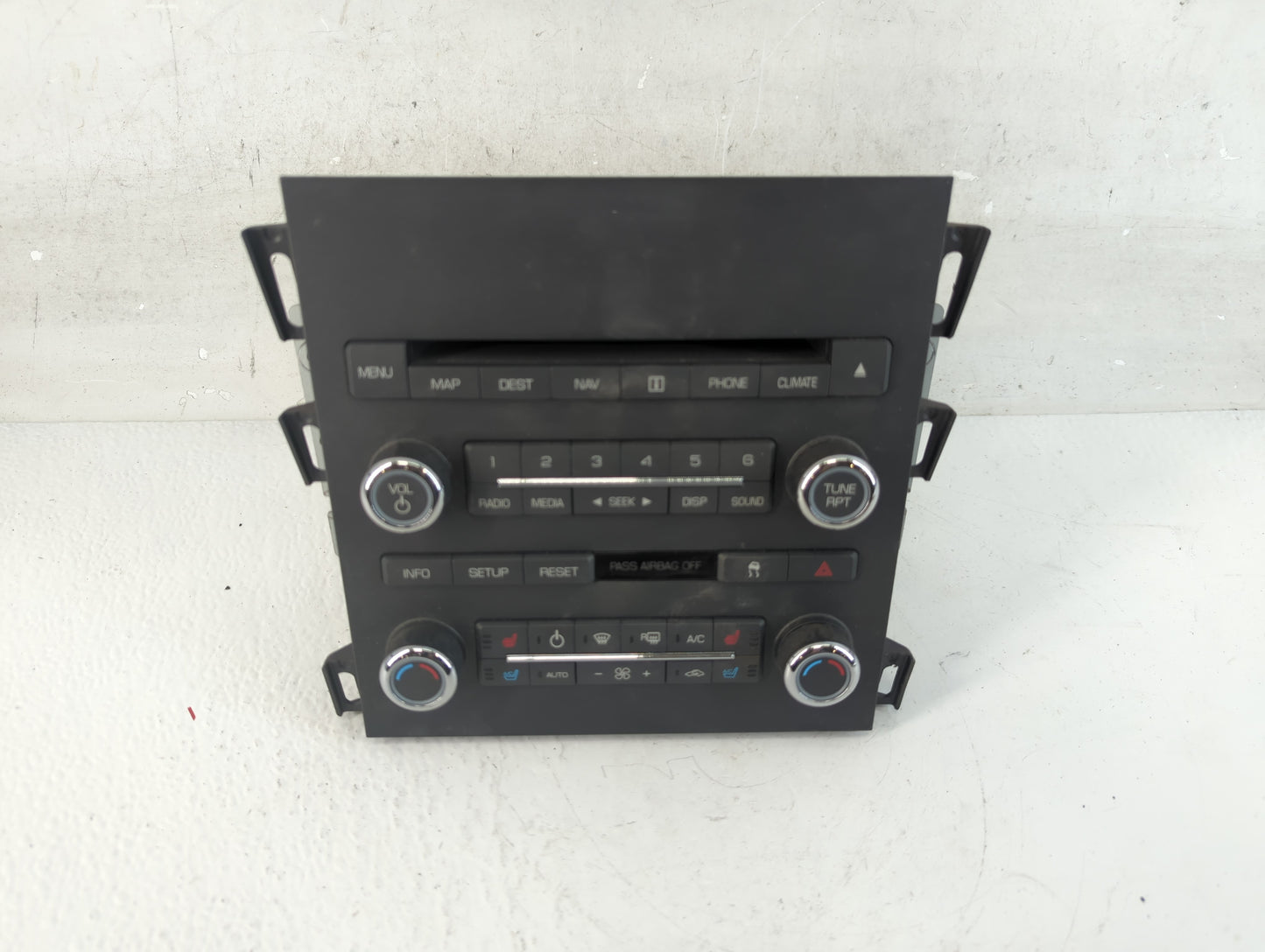 2010 Lincoln Mkz Radio AM FM Cd Player Receiver Replacement P/N:9H6T 18K931DC F11801317890428, NAU-4202 Fits OEM Used Auto P