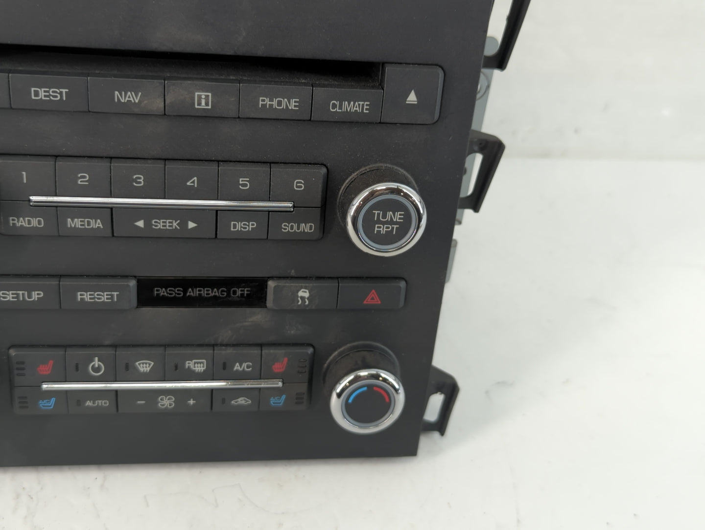 2010 Lincoln Mkz Radio AM FM Cd Player Receiver Replacement P/N:9H6T 18K931DC F11801317890428, NAU-4202 Fits OEM Used Auto P