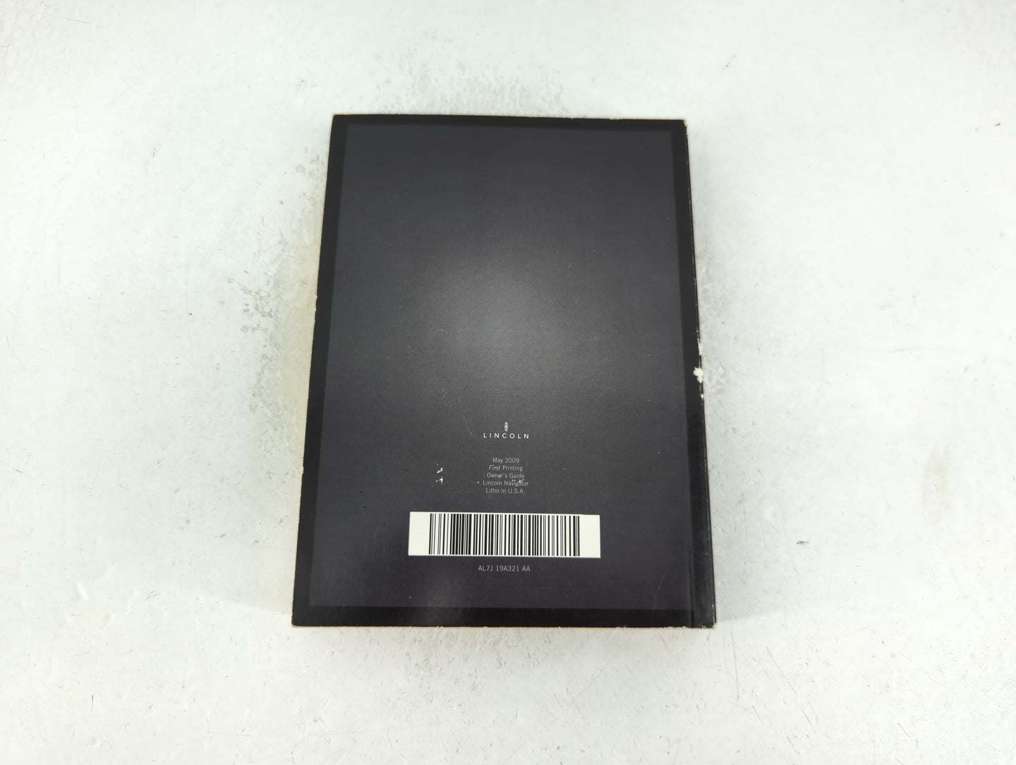 2010 Lincoln Navigator Owners Manual Book Guide P/N:AL7J 19A321 AA OEM Used Auto Parts - Oemusedautoparts1.com