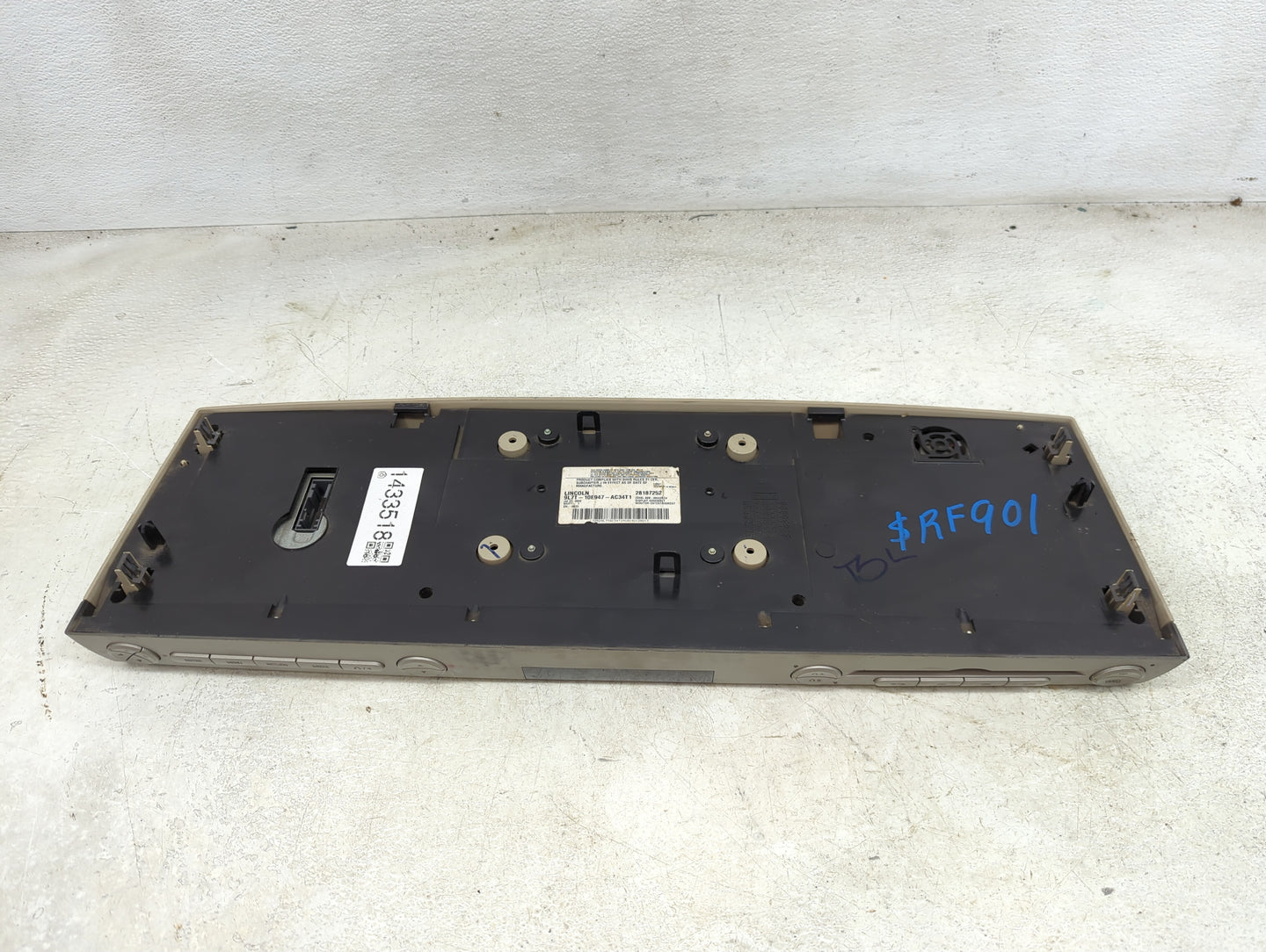 2010 Lincoln Navigator Information Display Screen Tan - Oemusedautoparts1.com