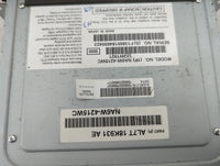 2010 Lincoln Navigator Radio AM FM Cd Player Receiver Replacement P/N:AL7T-18K931-AE NA6W-4215WC Fits OEM Used Auto Parts - 
