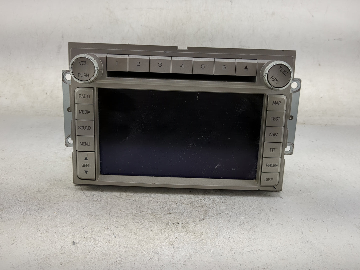 2010 Lincoln Navigator Radio AM FM Cd Player Receiver Replacement P/N:AL7T-18K931-AE NA6W-4215WC Fits OEM Used Auto Parts - 