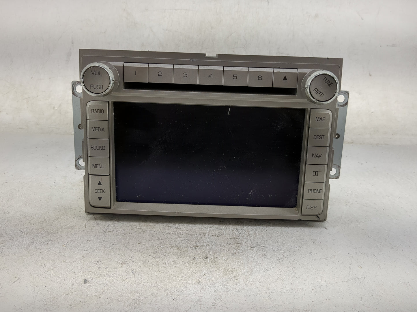 2010 Lincoln Navigator Radio AM FM Cd Player Receiver Replacement P/N:AL7T-18K931-AE NA6W-4215WC Fits OEM Used Auto Parts - 