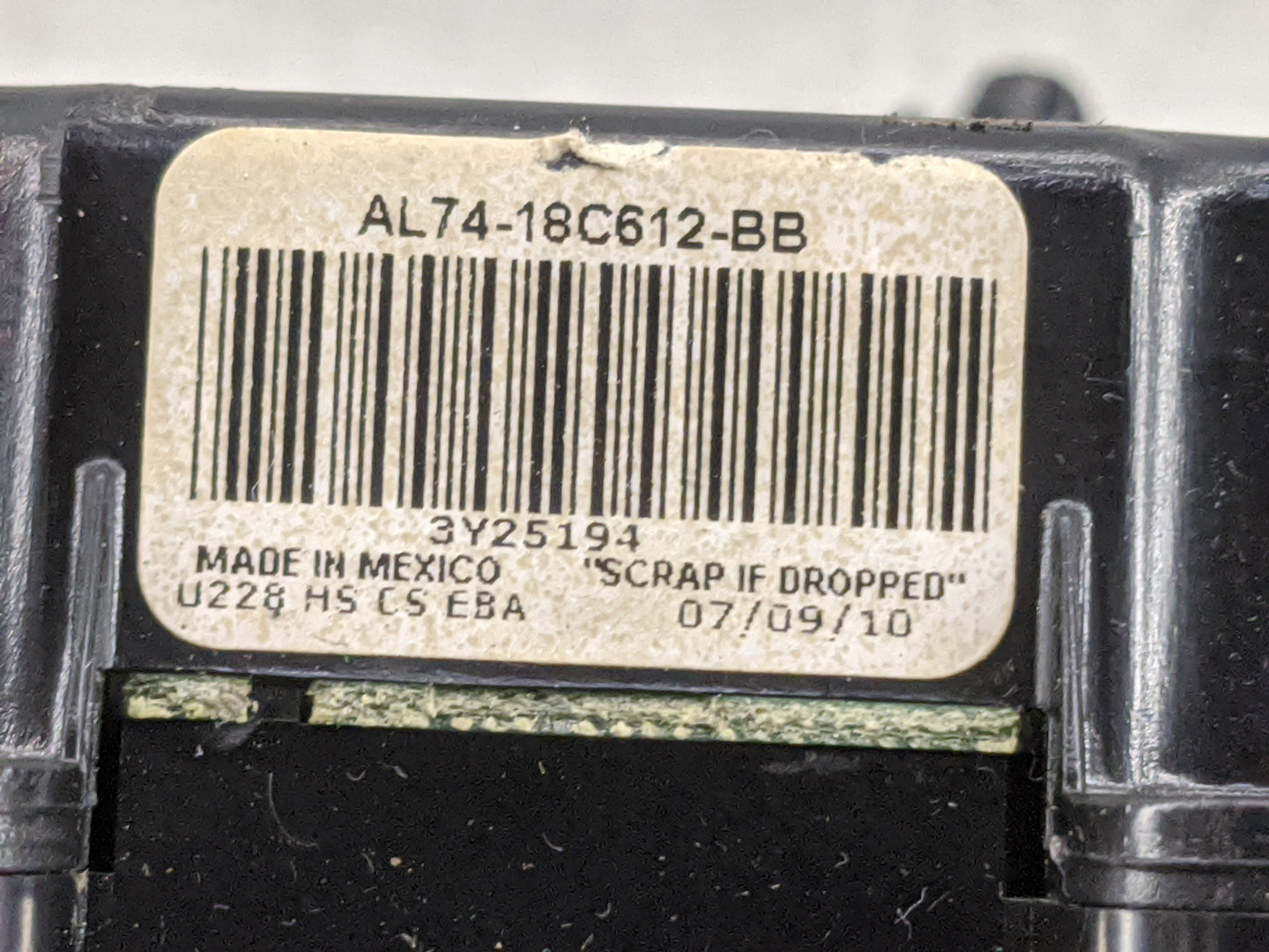2010 Lincoln Navigator Climate Control Module Temperature AC/Heater Replacement P/N:AL74-18C612-BB Fits OEM Used Auto Parts 