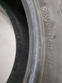 Used Tire 255/70R18 FIRESTONE DESTINATION LE3 113T - Tread Depth 8/32 - Oemusedautoparts1.com