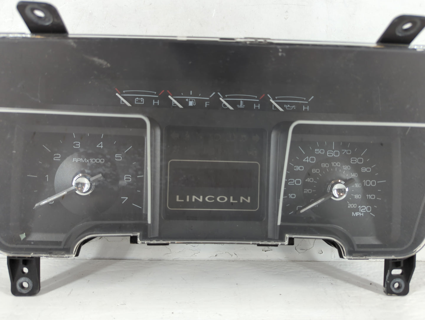 2010 Lincoln Navigator Instrument Cluster Speedometer Gauges P/N:R79DH 7L1T-10849 Fits OEM Used Auto Parts - Oemusedautopart