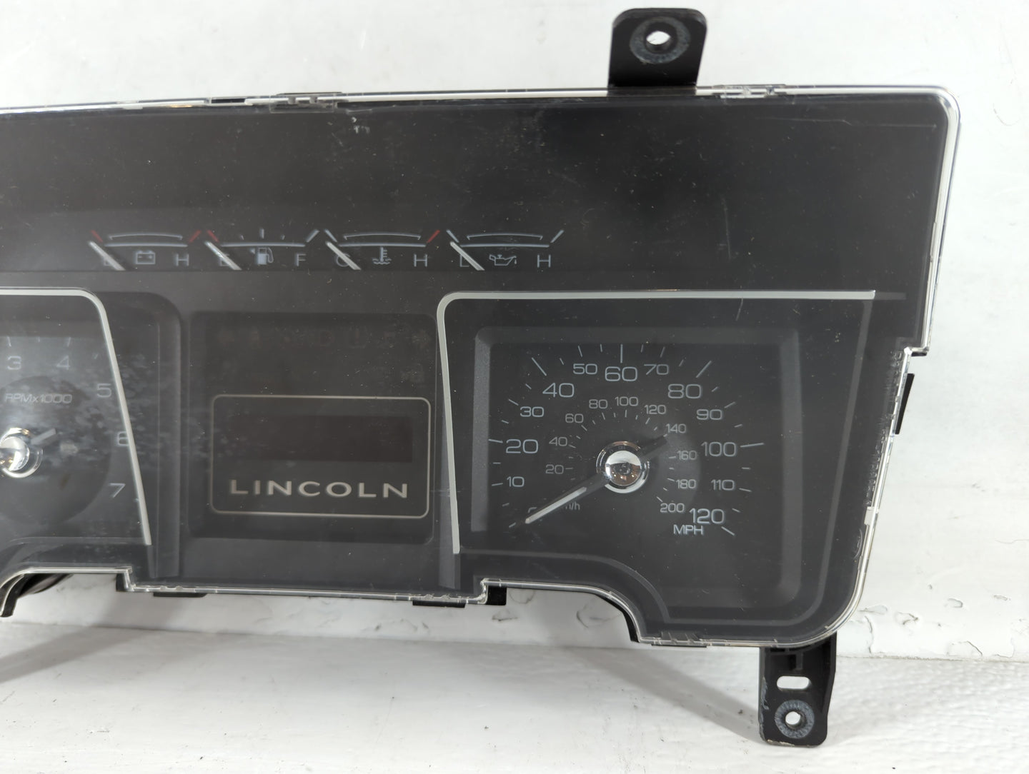 2010 Lincoln Navigator Instrument Cluster Speedometer Gauges P/N:R79DH 7L1T-10849 Fits OEM Used Auto Parts - Oemusedautopart