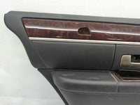 2010 Lincoln Town Car Rear Left Driver Interior Door Panel Trim Black - Oemusedautoparts1.com