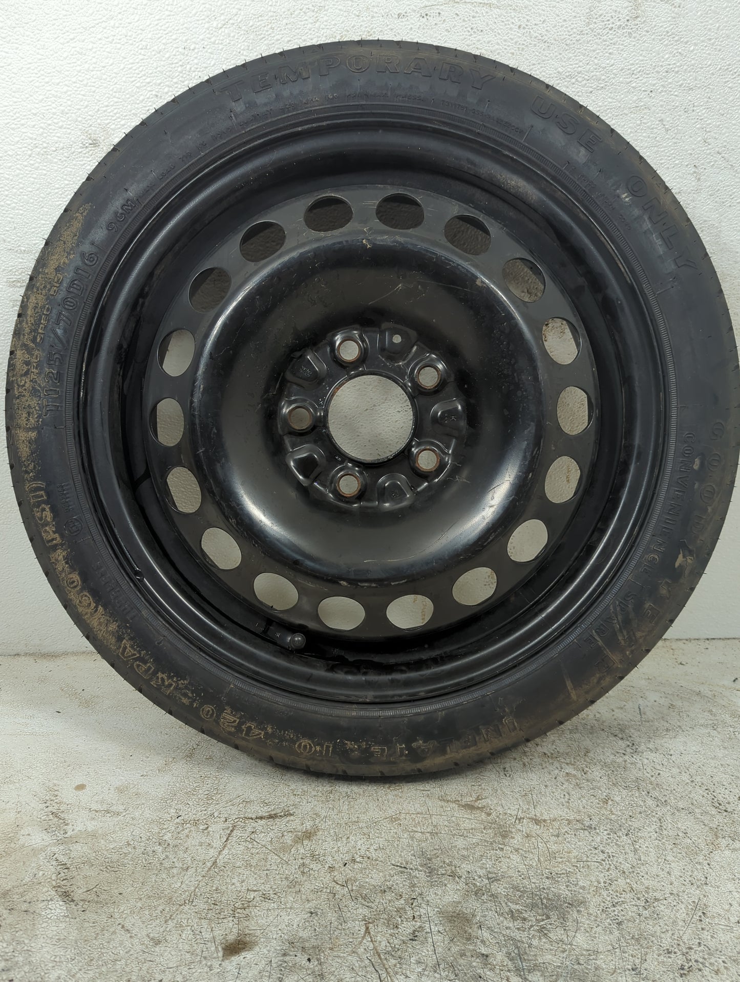 2010 Malibu Malibu Spare Donut Tire Wheel Rim Oem - Oemusedautoparts1.com