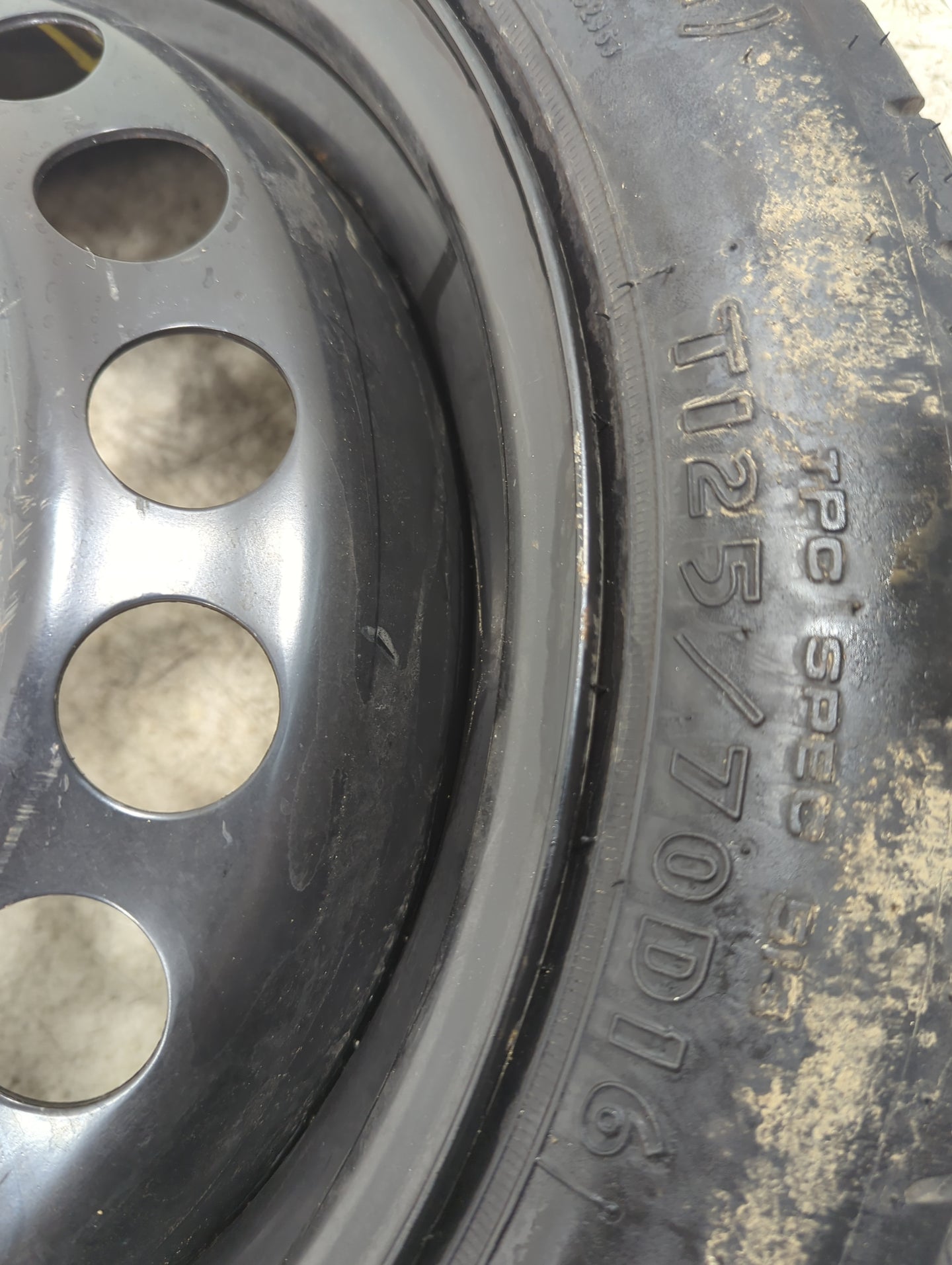 2010 Malibu Malibu Spare Donut Tire Wheel Rim Oem - Oemusedautoparts1.com