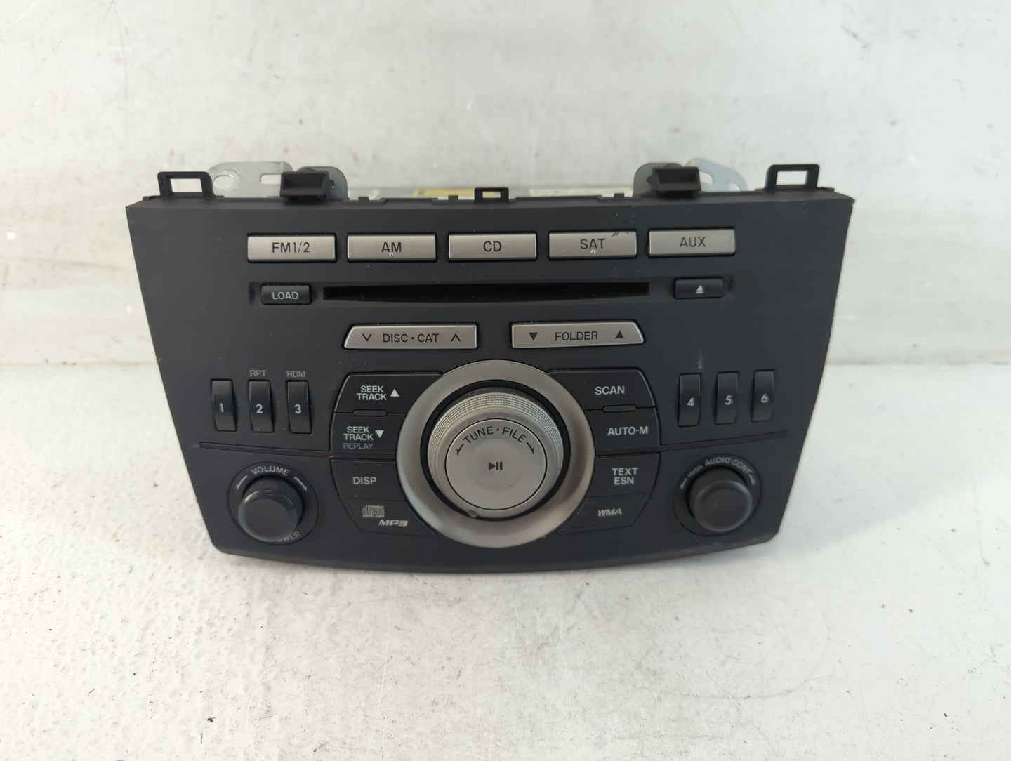 2010 Mazda 3 Radio AM FM Cd Player Receiver Replacement P/N:14799946 BBM2 66 AR0A Fits OEM Used Auto Parts - Oemusedautopart