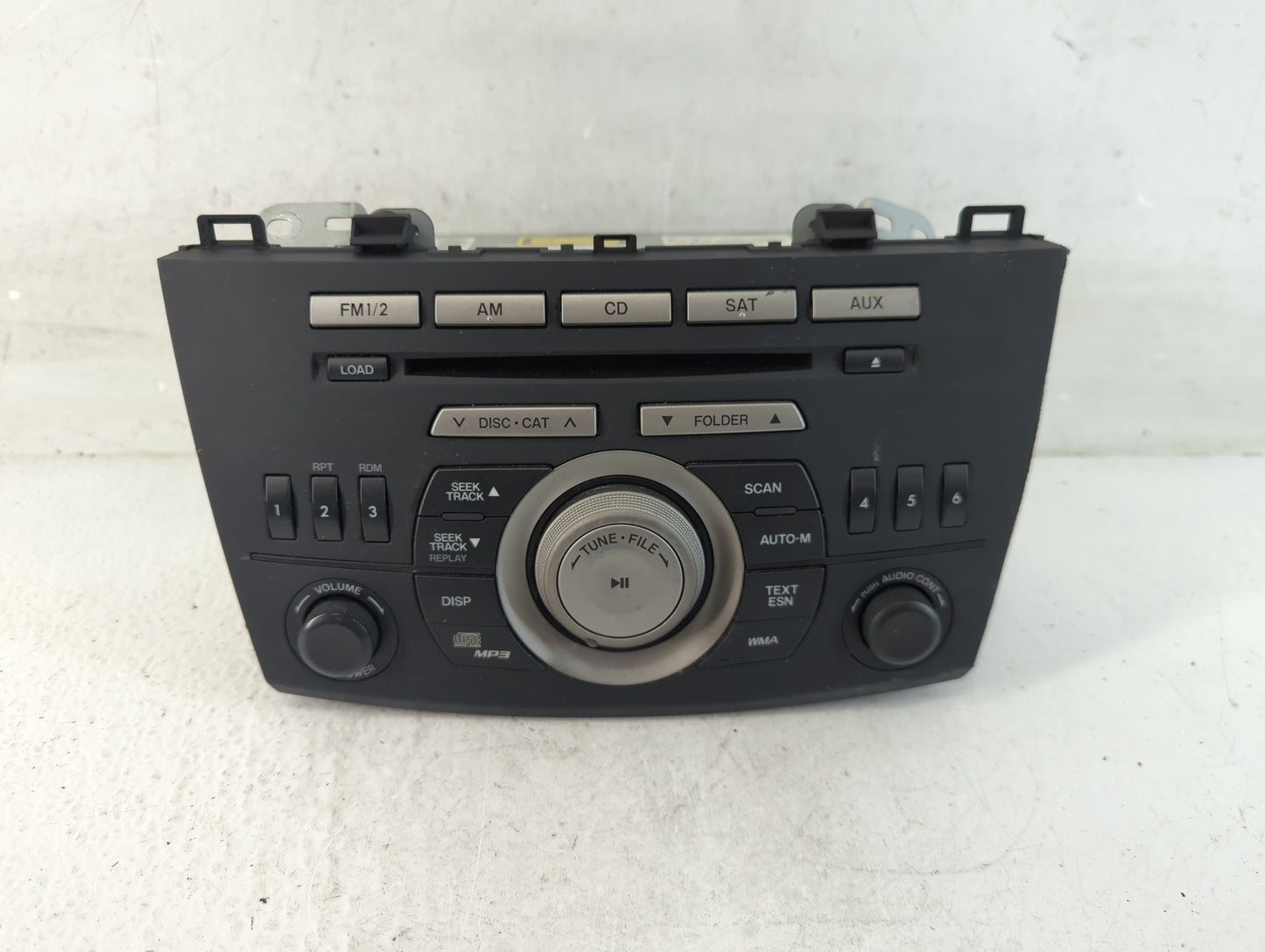 2010 Mazda 3 Radio AM FM Cd Player Receiver Replacement P/N:14799946 BBM2 66 AR0A Fits OEM Used Auto Parts - Oemusedautopart