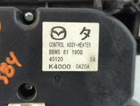 2010-2011 Mazda 3 Climate Control Module Temperature AC/Heater Replacement P/N:K4000 0A20A Fits Fits 2010 2011 OEM Used Auto